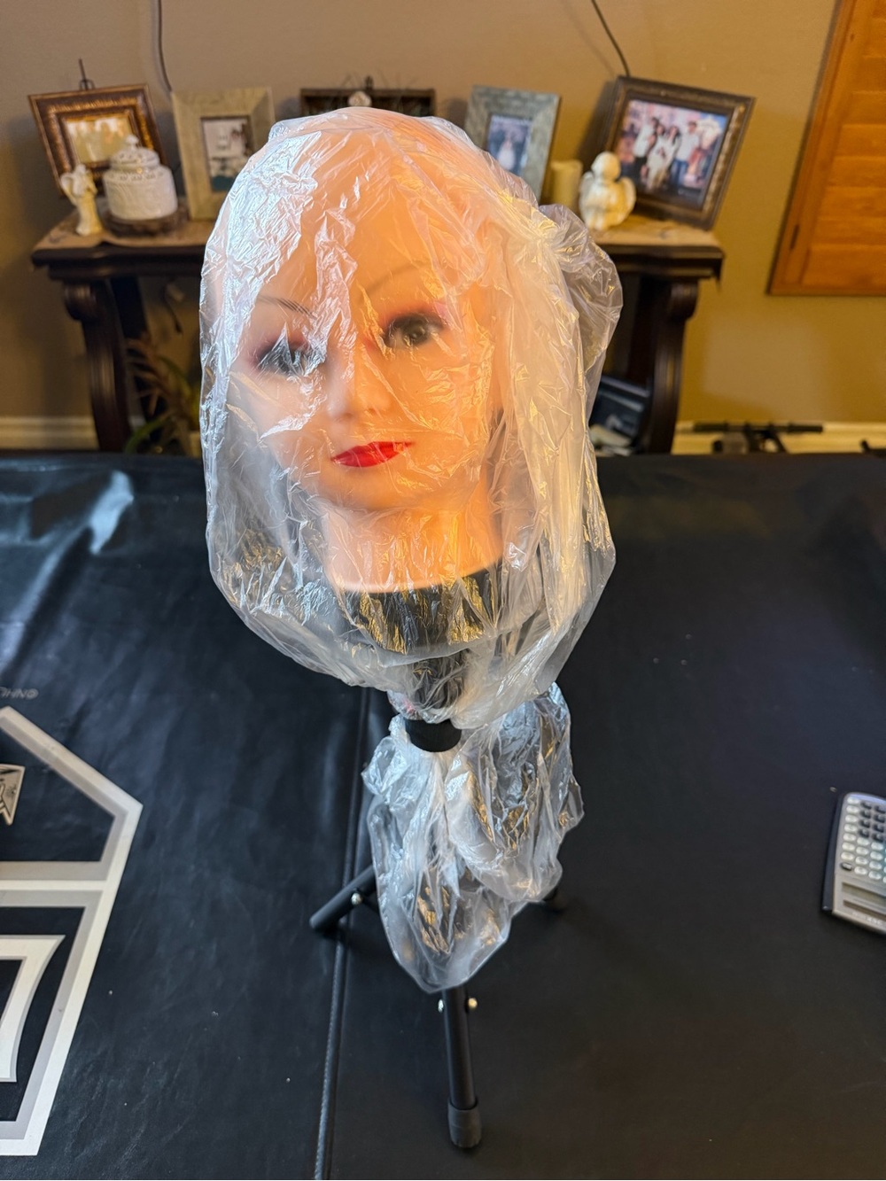Blonde Training Mannequin Head for Salon Practice